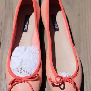 pink/salmon flat Shoemint size 6
